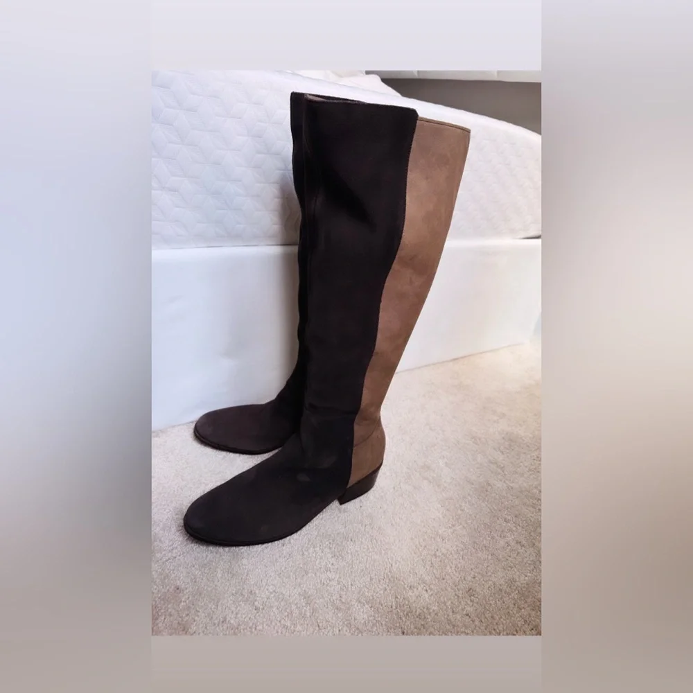 Rockport TruTech Super Comfortable Padded Two-Tone Knee-High Boots